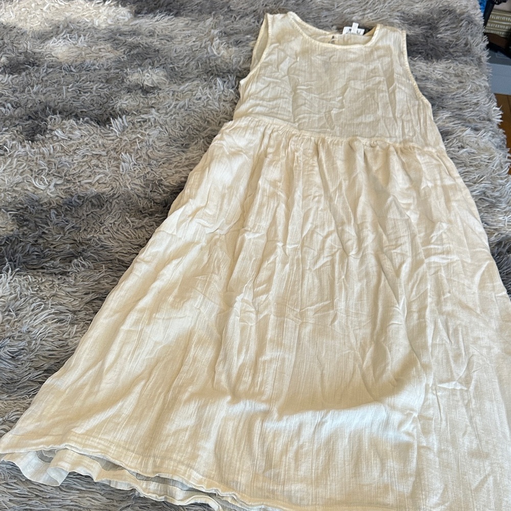 Wilfred Cream Maxi Dress - Picture 7 of 14